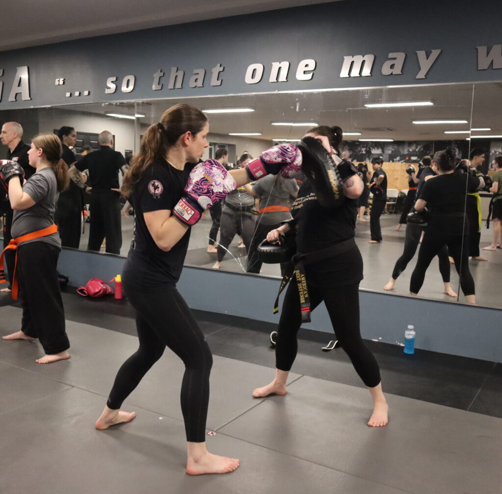 ABD Franklin Student Angela Parker Trains in Krav Maga